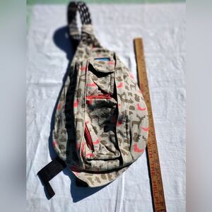 Kavu Animal Print Sling Bag